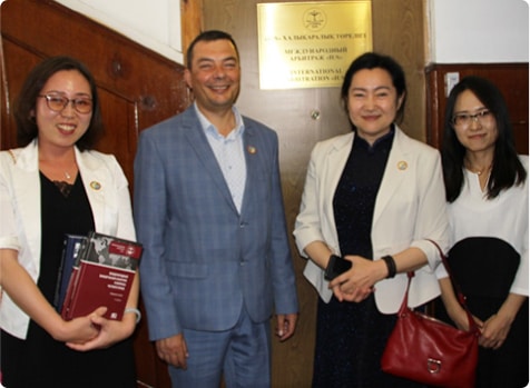 Визит китайских партнеров в Алматинский офис Международного арбитража «IUS»